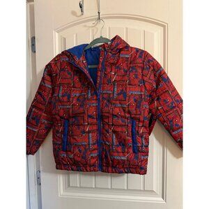 Boys size 10 spider man coat - NWT